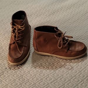 Polo boys size 2 soft leather shoe
